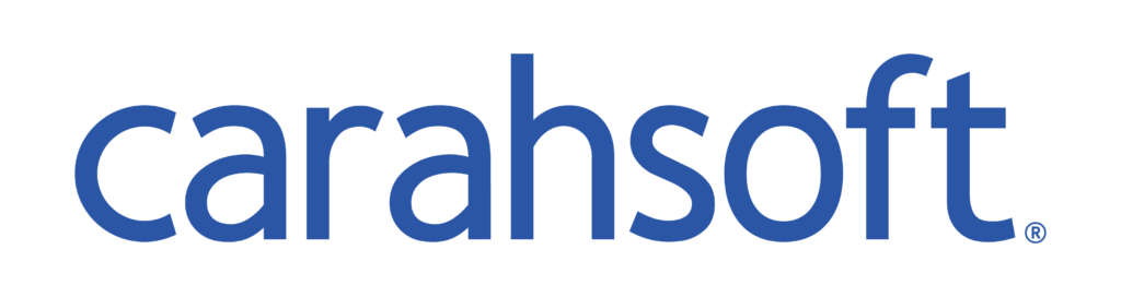 Carahsoft Blue Logo Print Richard Nguyen
